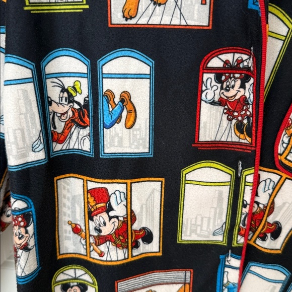 Disney Mickey and Pluto Pajama Set - Red, Yellow, Black - Picture 4 of 6